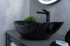 Раковина Gid Bs9811 54467 накладная под камень глянцевый 61x37x15