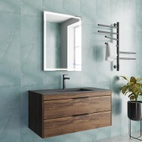 База под раковину Vincea  Chiara 2D 1000 подвесная, 2 выкатных ящика soft-close, С.Oak