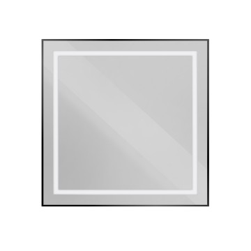 Зеркало BelBagno SPC-KRAFT-800-800-SENS-NERO