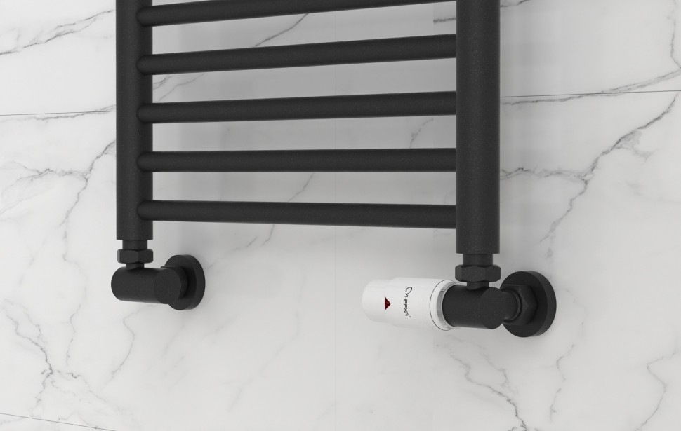 Автоматический терморегулятор 3D правый (G 1/2" НР х G 3/4" НГ)