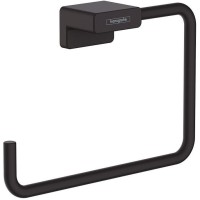 Полотенцедержатель Hansgrohe AddStoris 18.9 см кольцо Черный матовый 41754670