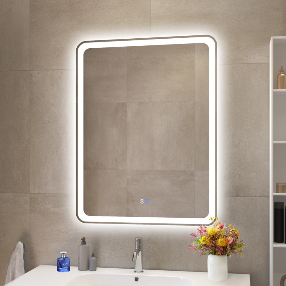 Зеркало с функцией памяти CEZARES CZR-SPC-MC-600-800-RGB-TCH