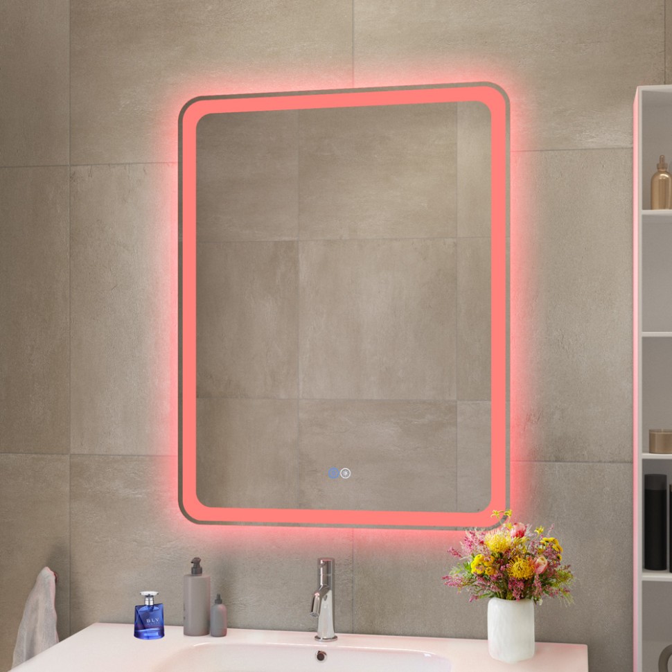 Зеркало с функцией памяти CEZARES CZR-SPC-MC-600-800-RGB-TCH