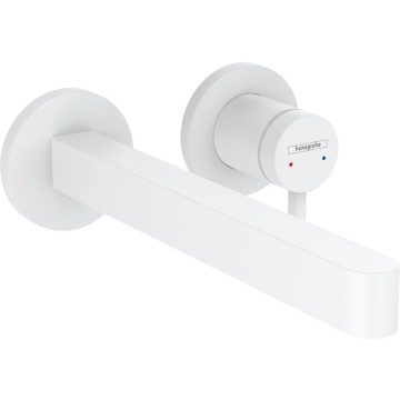 Смеситель для раковины Hansgrohe Finoris (76050700) скрытого монтажа, белый матовый