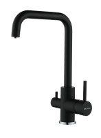 Смеситель для кухни Logas, антрацит полностью, Lo213021-401TB(AN), Paulmark