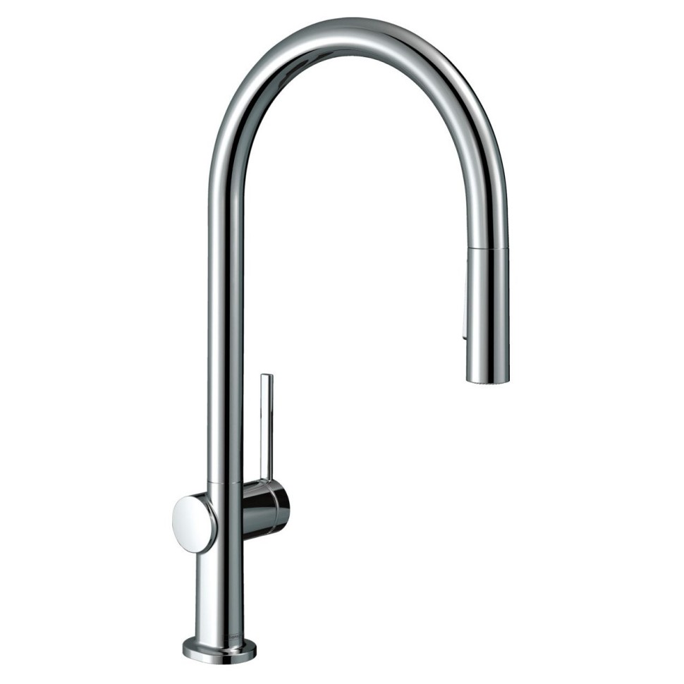 Смеситель для кухни Hansgrohe M54 Talis 210, 72800000 с выдвижным душем, хром