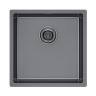 Мойка LASSAN 44 UNI, нерж. сталь, LA44-GM, вороненая сталь, 440х440мм, Paulmark