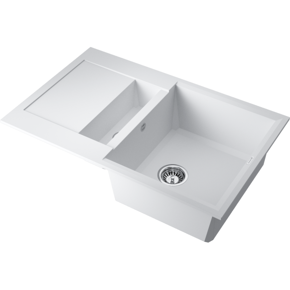 Кухонная мойка Omoikiri Sakaime 78-2-WH Tetogranit/белый