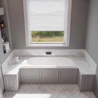 Ванна из искусственного камня STAMPO, 1700х700, белый, глянцевый