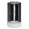 Душевая кабина Niagara Eco E100/40/TN (100х100х215) высокий поддон(40см),стекло тонированное,4 места