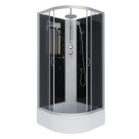 Душевая кабина Niagara Classic NG-3501-14BKT (90х90х210) средний поддон(26см),стекло тонированное,4 места