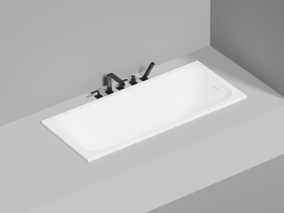 Ванна встраиваемая ORLANDA KIT 160x70 покраска по RAL полностью S-Stone Матовое