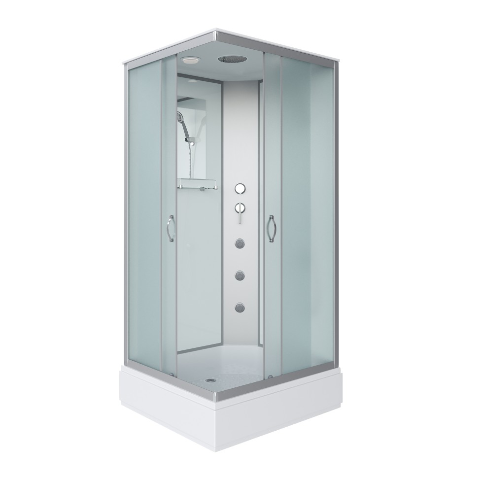 Душевая кабина Niagara Classic NG-33974-14QG (90х70х215) средний поддон(26см),стекло матовое,4 места