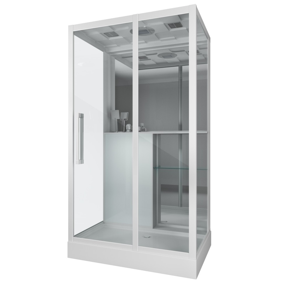Душевая кабина Grossman Style GR167 (80x120x215) дверь раздвижная,5 мест