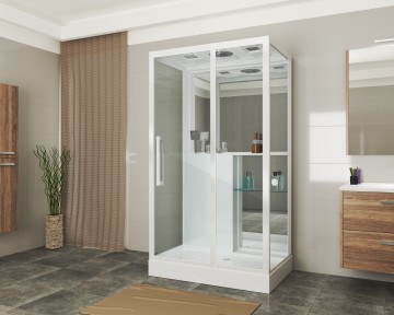 Душевая кабина Grossman Style GR167 (80x120x215) дверь раздвижная,5 мест