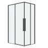 Душевое ограждение Grossman Galaxy 1/2.K33.01.12.42.00-1/2.K33.01.70.42.00 (120х70х195) раздвижная,графит сатин,стекло прозрачное,2 места