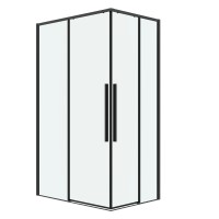Душевое ограждение Grossman Galaxy 1/2.K33.01.12.42.00-1/2.K33.01.70.42.00 (120х70х195) раздвижная,графит сатин,стекло прозрачное,2 места