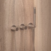 Душевой комплект Аура (Aura) VSFW-6AU1CH встраиваемый, 2 режима, 30см S304 верх душ, хром