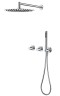 Душевой комплект Аура (Aura) VSFW-6AU1CH встраиваемый, 2 режима, 30см S304 верх душ, хром