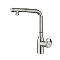 Смеситель для кухни URBAN, брашированная сталь, Ur213104-BS, Paulmark