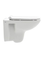 AQM2008 Унитаз подвесной с сиденьем SoftClose, технология смыва Rimless. 530x355x360