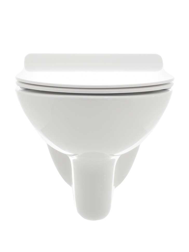 AQM2008 Унитаз подвесной с сиденьем SoftClose, технология смыва Rimless. 530x355x360