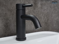 Смеситель для раковины Gid Inga SS096-BM-K SS096BMK черный матовый