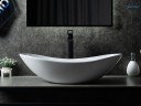 Раковина Gid N9811 51175 накладная белая 61x37x15
