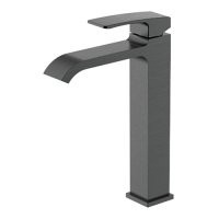 Смеситель Raglo высокий для умывальника, графит