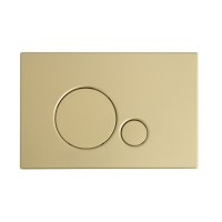 Кнопка смыва BelBagno SFERA CZR/BB-SR-BORO, цвет-брашированное золото
