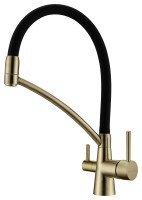 Смеситель для кухни SIEGEN, бронза, Si213111-BR, Paulmark
