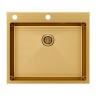 Мойка нерж. сталь KRONER-EDGE 59, PM775951-BG, брашированное золото, 590х510мм, Paulmark