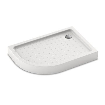 Душевой поддон Veconi Tezeo acrylic TZ-55R, 1000x800x150, акрил, белый