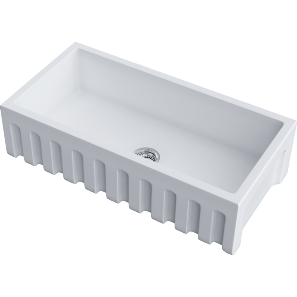 Кухонная мойка Omoikiri Mikura 91-WH Natceramic/белый