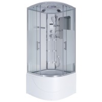 Душевая кабина Niagara Ultra NG-309-01 (100х100х220) высокий поддон(48см),стекло матовое,4 места