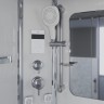Душевая кабина Niagara Ultra NG-309-01 (100х100х220) высокий поддон(48см),стекло матовое,4 места