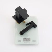 Смеситель Splenka встраиваемый с гигиеническим душем S98.52.06 Черный