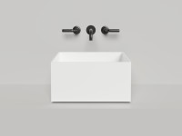 Раковина накладная ARMONIA SQUARE 02 покраска по RAL полностью 450х450х250 S-Sense Глянцевое