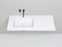 Раковина встраиваемая MAREA 09 545х380х126 S-Stone Матовое