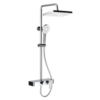 Душевая стойка FOSSA, хром глянец