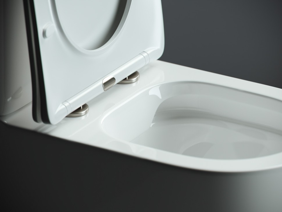 Напольная пристенная чаша унитаза MIA Rimless Ceramicanova