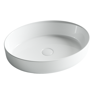 Умывальник чаша накладная овальная Element 550x400x140мм