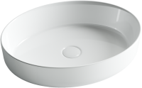 Умывальник чаша накладная овальная Element 550x400x140мм