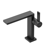 Смеситель для раковины SANCOS Linn, черный матовый, арт. SC9019MB