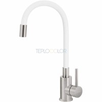 Смеситель для кухни, с гибким изливом