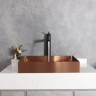 Смеситель высокий для раковины Gid Berlin SS080-BM-D SS080BMD черный матовый