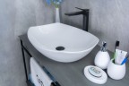 Раковина Gid N9137 51177 накладная белая 56x40x16