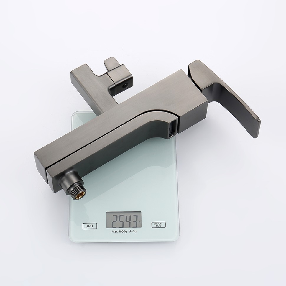 Душевая система Raglo для ванны и душа, графит