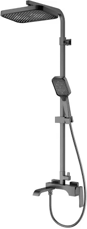 Душевая система Raglo для ванны и душа, графит