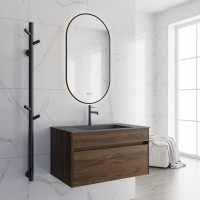 База под раковину Vincea  Chiara 800 подвесная, 1 выкатной ящик soft-close, C.Oak